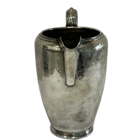 Vintage Wilcox International Water Pitcher Paisley Pattern 1.5 quarts N770 - Picture 4 of 12